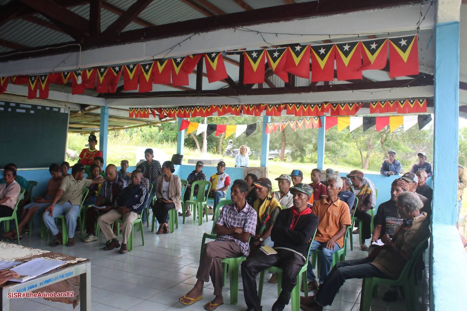 Dezamina Informasaun Atividade PNDS iha Suku Rotuto,Foto:Che Arino Lara 82